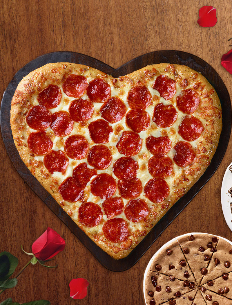 Make Heart Shaped Pizza